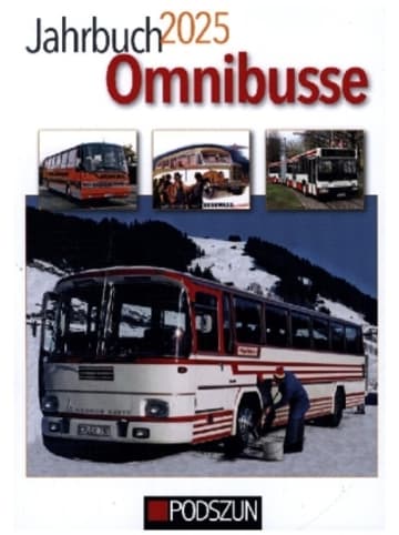 Podszun Buch - Jahrbuch Omnibusse 2025