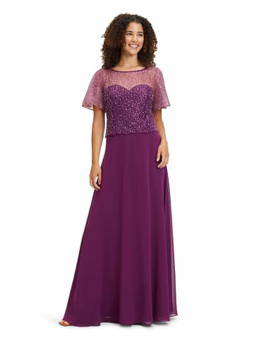 Vera Mont Abendkleid mit Stickerei in Real Purple