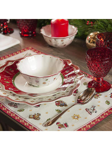 Villeroy & Boch 6er Set Frühstücksteller Toy's Deligth ø 24,5 cm in rot