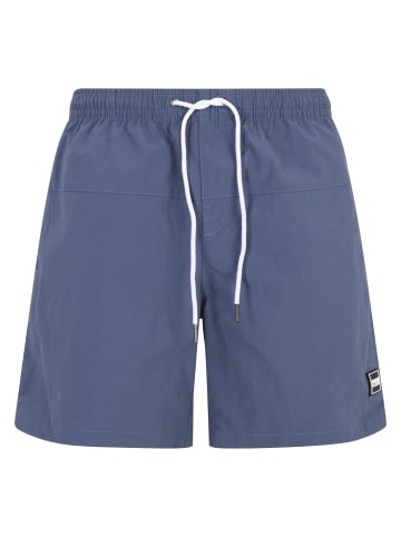 Urban Classics Urban Classics Herren Block Swim Shorts in vintageblue