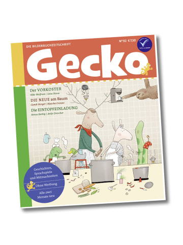 Gecko Kinderzeitschrift Einzelheft "Gecko Kinderzeitschrift" 92