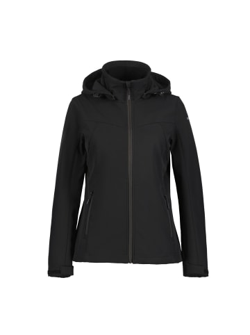Icepeak Brenham Softshelljacke     mit Kapuze in Black