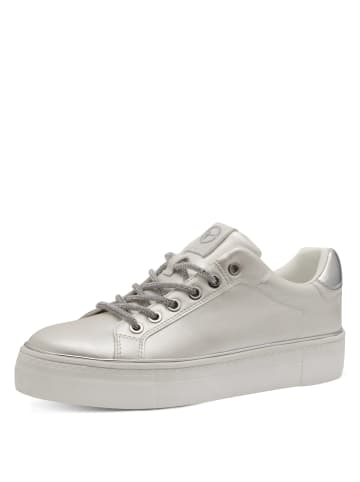 Tamaris Schnürhalbschuh in weiss