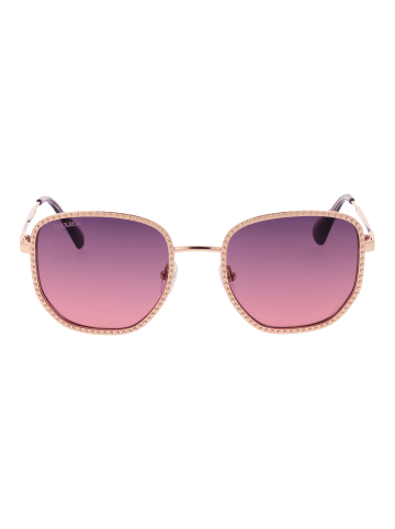 MAX & CO Frauen Sonnenbrille Quadratisch Rose Gold