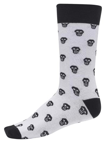 Urban Classics Basic Socks in burgundy/white