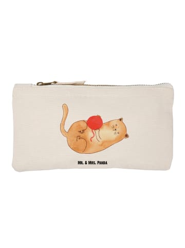 Mr. & Mrs. Panda Etui Katze Wolle ohne Spruch in Weiß