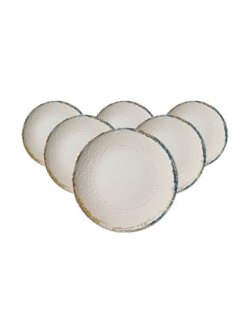 Ritzenhoff & Breker 6er Set Dessertteller Alfonso ø 20,5 cm beige in beige