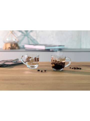 LEONARDO Espressotasse NAPOLI 80ml 3farbig 6er-Set