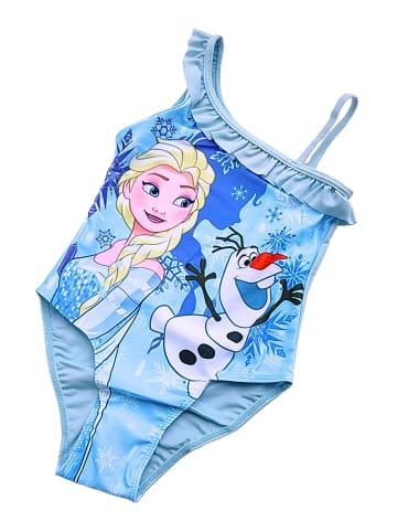 Disney Frozen Badeanzug mit Rüschendetails Disney Frozen in Hellblau