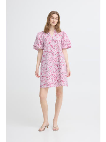 ICHI Casual IHQWIN A-shape in LIGHT PINK/AZALEA FLOWER