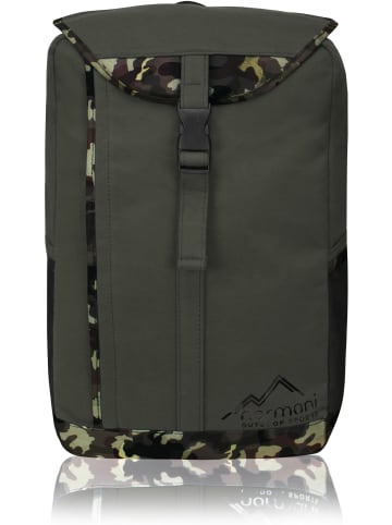Normani Outdoor Sports Rucksack Freshman in Oliv