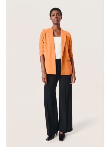 Soaked in Luxury Blazer SLShirley Gerade Passform in Tangerine