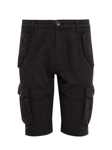 Threadbare Cargoshorts THBLugo in Schwarz