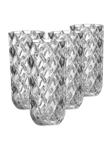 Ritzenhoff & Breker 4er Set Vasen Luca 19,5 cm in transparent