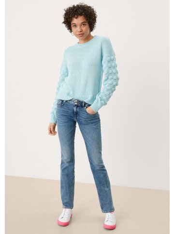 QS Pullover langarm in Blau