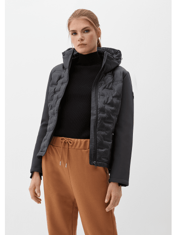 s.Oliver Outdoor Jacke langarm in Schwarz