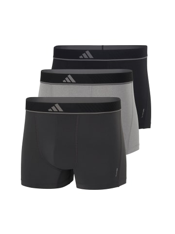 adidas Boxershorts Aktiv Micro Flex Eco Trunk 3P in schwarz