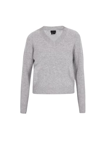DreiMaster Klassik Women Sweater in light grey melange