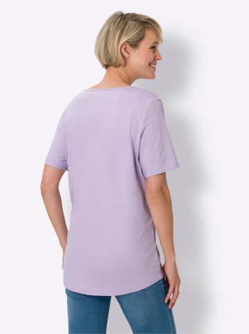 Sieh an! Doppelpack Shirts in flieder + mint