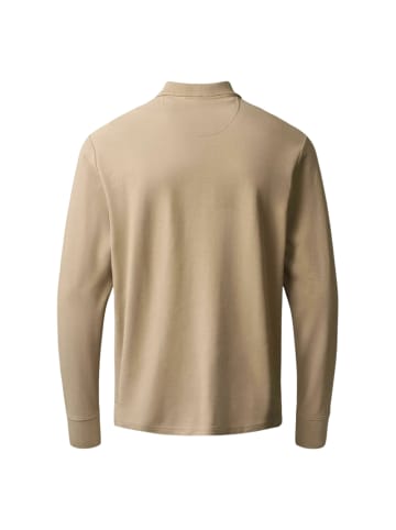 MCS Polo langarm MCRockwall in Silver Mink