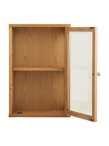 ebuy24 Vitrinenschrank Vigga Eiche 40 x 20 cm