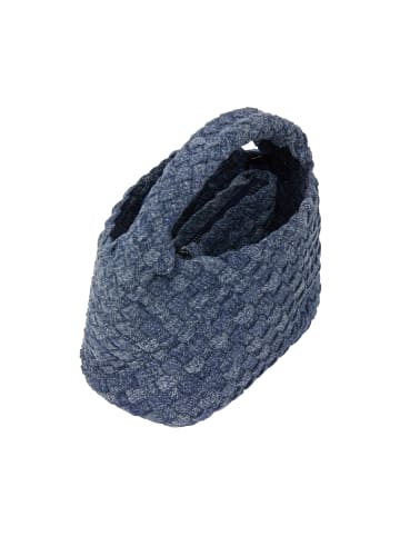 faina Women 2-In-1 Tote Bag Set in Dark Grey Denim