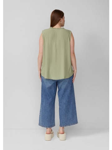 QS Bluse in 7297_salbeigrün