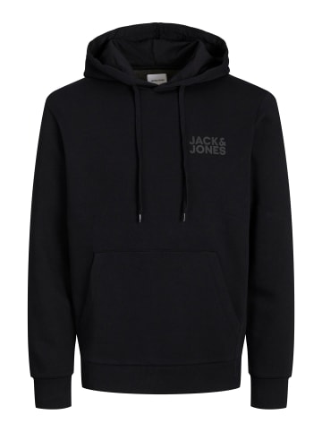 JACK & JONES PLUS Kapuzenpullover in Black