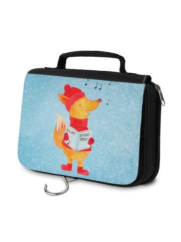 Mr. & Mrs. Panda Kulturtasche Fuchs Sänger ohne Spruch in Eisblau