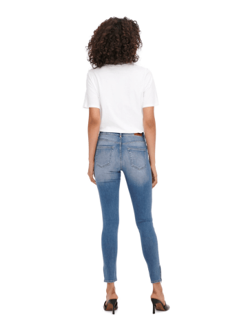 ONLY Jeans ONLBLUSH MID SK TAI848 skinny in Blau