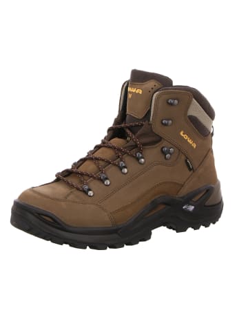 LOWA Wanderschuhe RENEGADE GTX MID WIDE in Braun