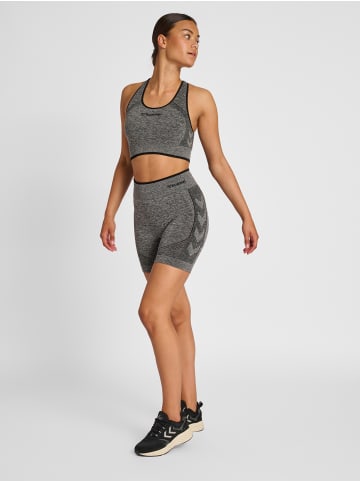 Hummel Tight Kurze Hose Hmlmt Una Damen in BLACK MELANGE