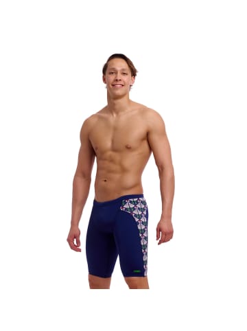 Funky Trunks Sitting Duck Jammer für Triathleten chlorbeständig in blau