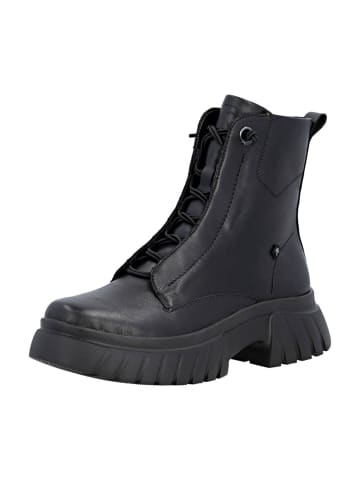 rieker Schnürstiefeletten in Schwarz