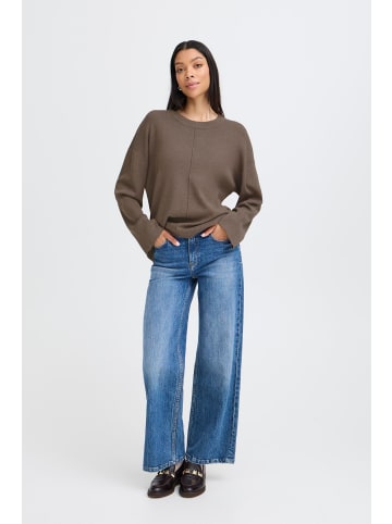 b. young Strickpullover BYMMORLA Loose fit in Walnut Melange