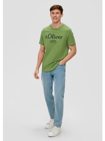 s.Oliver T-Shirt kurzarm in Grün