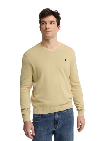 Polo Club Pullover RIGBY GO V COTTON VO in Beige