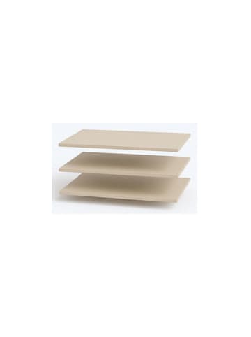 Feldmann-Wohnen Kleiderschrank Lorenz sandbeige / gold 179 / 56,5 / 210cm