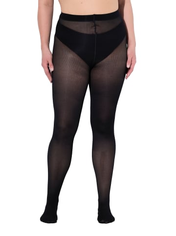 Ulla Popken Strumpfhose in schwarz