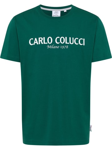 Carlo Colucci T-Shirt di Comun in Grün