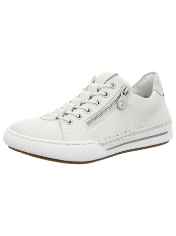 rieker Sportlicher Slipper in weiss