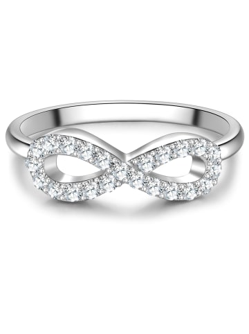 Trilani Ring Infinity aus Sterling Silber mit Zirkonia in silber