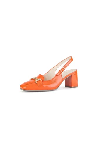 Gabor Fashion Slingpumps in orange