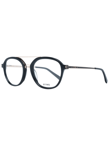 Sting Unisex Optische Fassungen Rund Schwarz