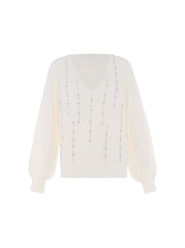faina Damen Sweater in WOLLWEISS