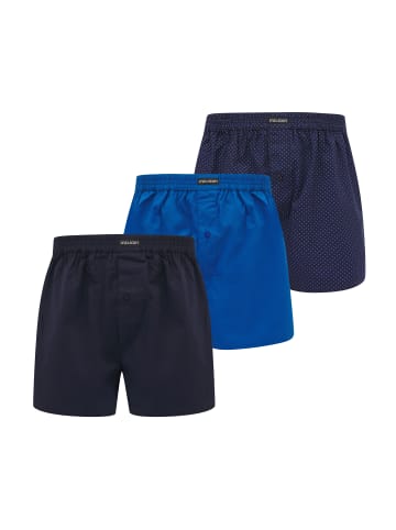 Lyle & Scott Boxer 3-Er Set in Dunkelblau/Blau