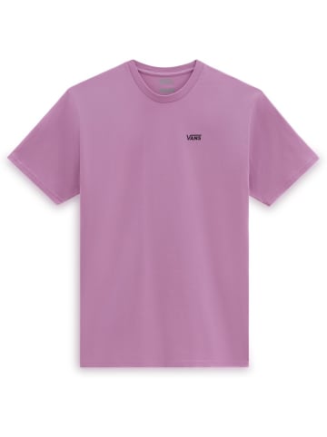 Vans Top "Left Chest Logo Tee Em" in Lila