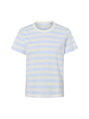 Marie Lund Shirt in hellblau vanille - 0003