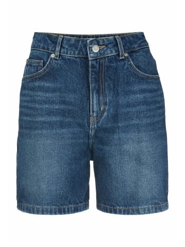 Hessnatur Jeans Shorts in dark blue washed