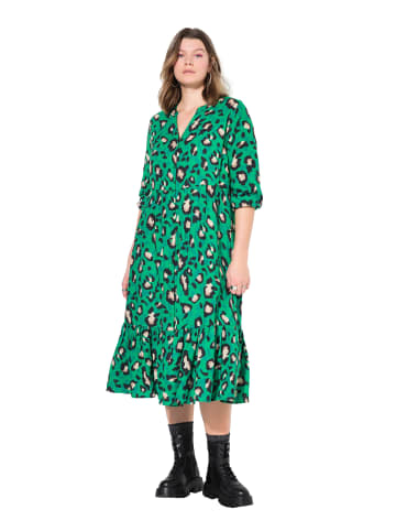Studio Untold Kleid in smaragdgrün